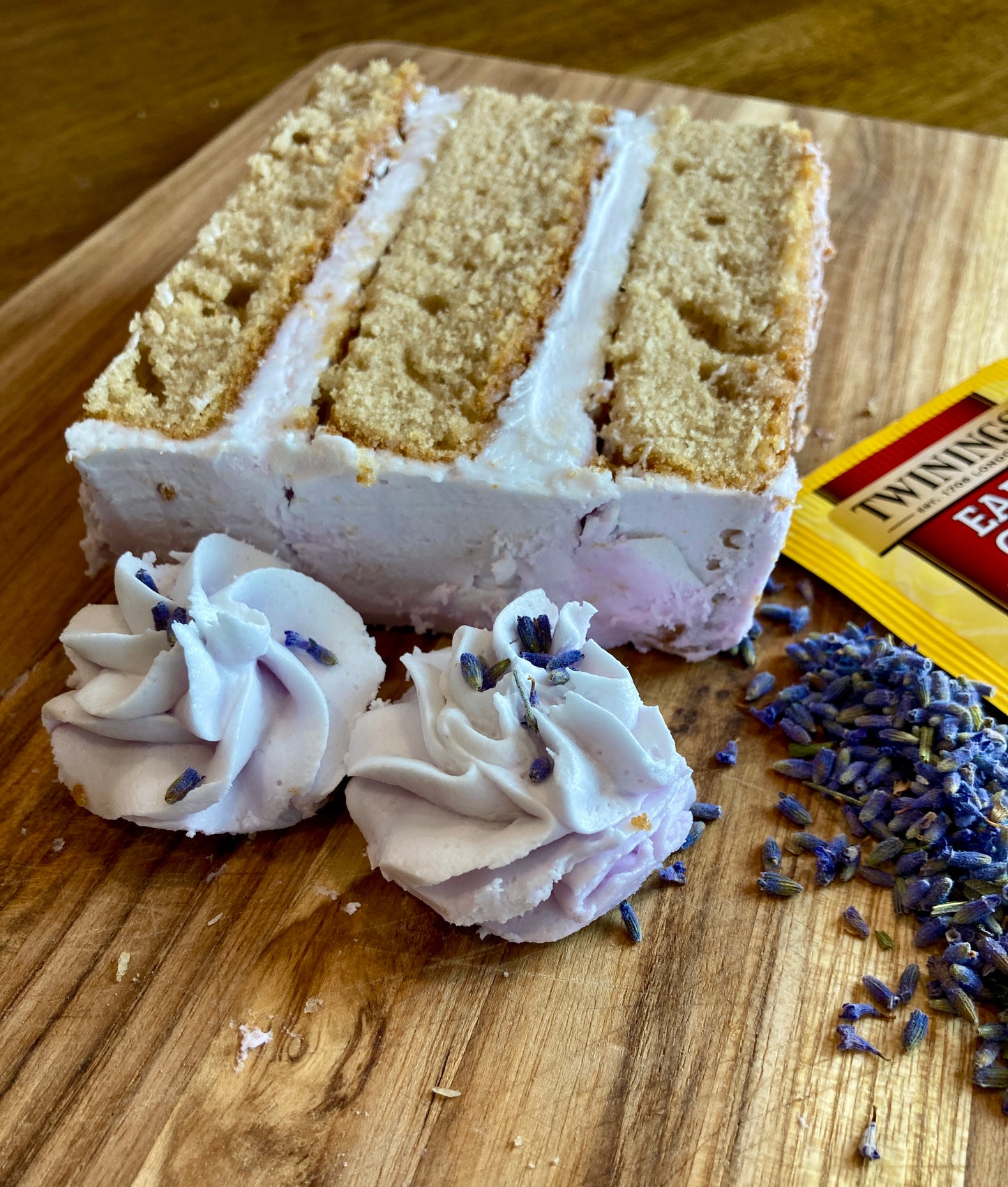 Earl Grey Lavender Cake - SLICE