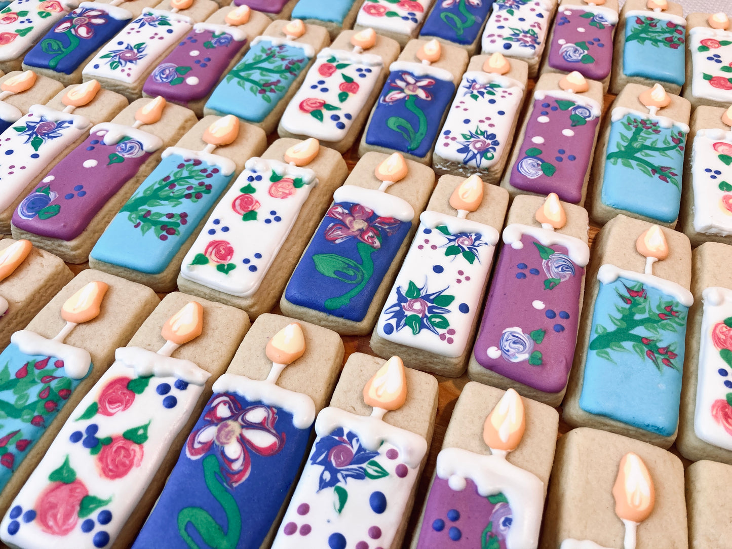 Happy Birthday Candle Cookies