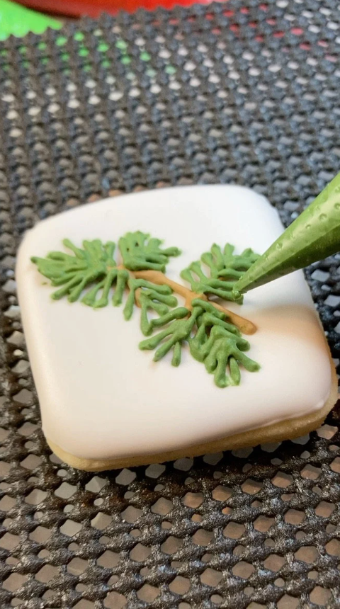 Christmas Cookie Platter 2" mini Wrapped Presents Edible Christmas Gift