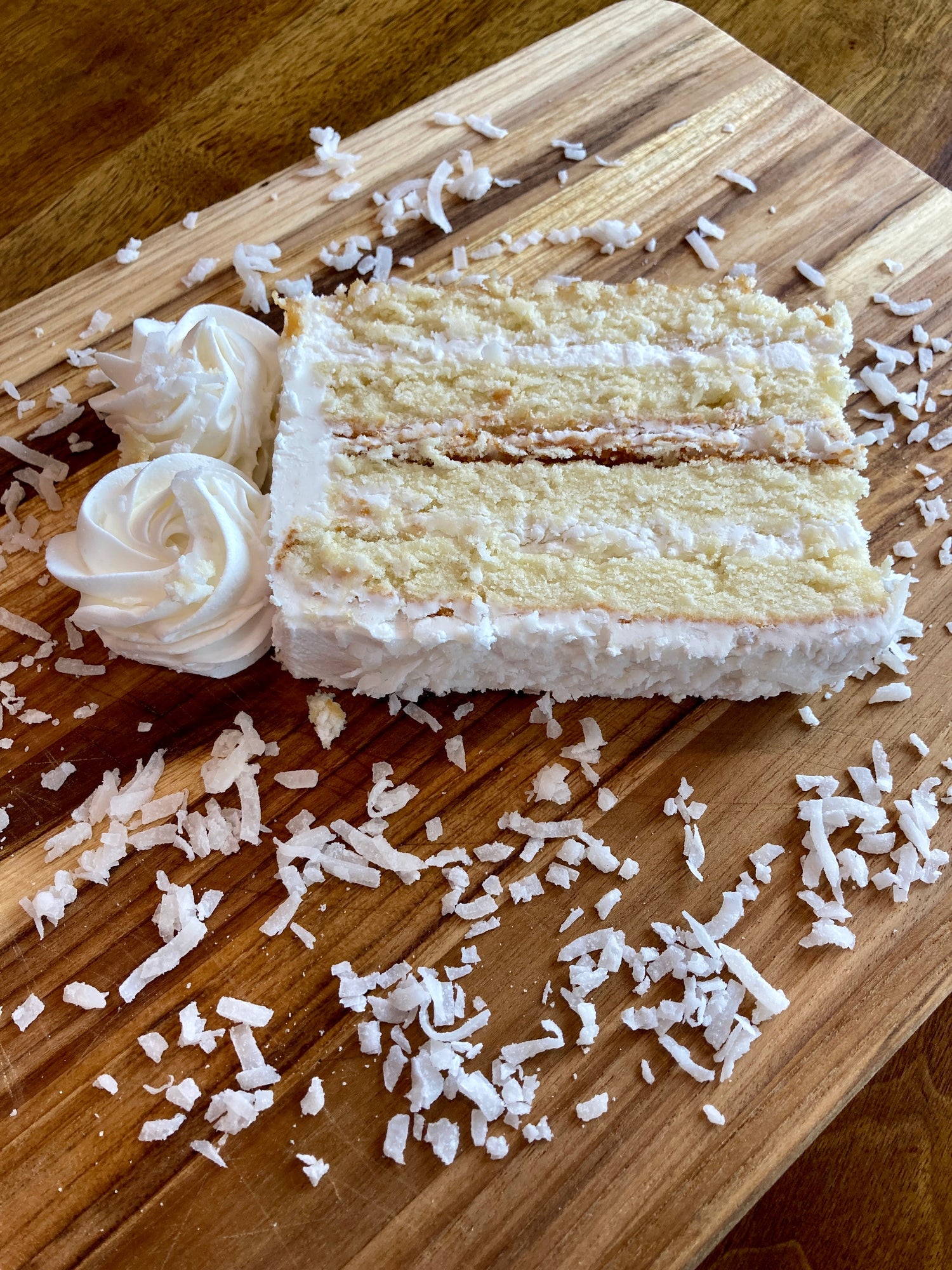 Coconut Cake Slice