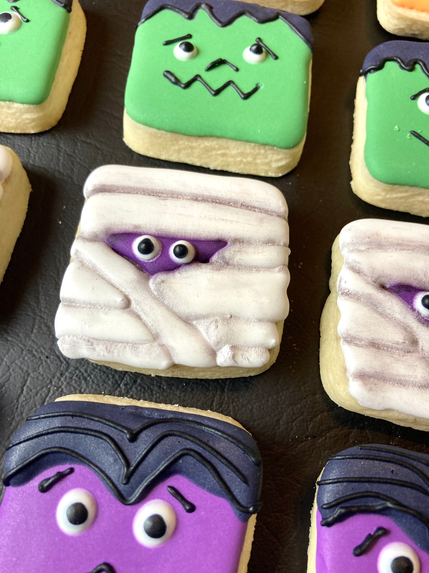 Mini Monsters Decorated Sugar Cookies