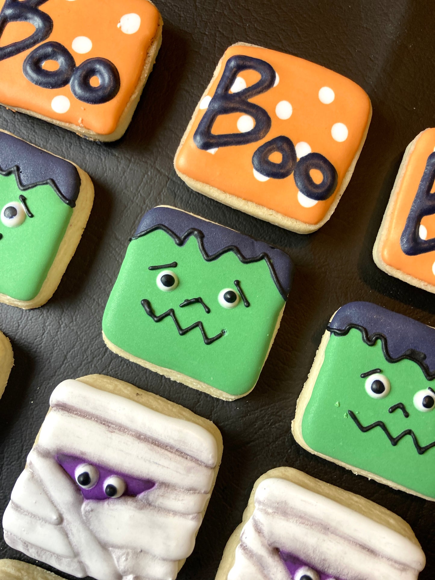 Mini Monsters Decorated Sugar Cookies