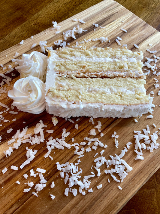 Traditional Coconut Cake - SLICE