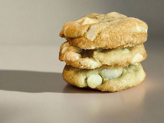 White Chocolate Chip Macadamia Nut Cookies