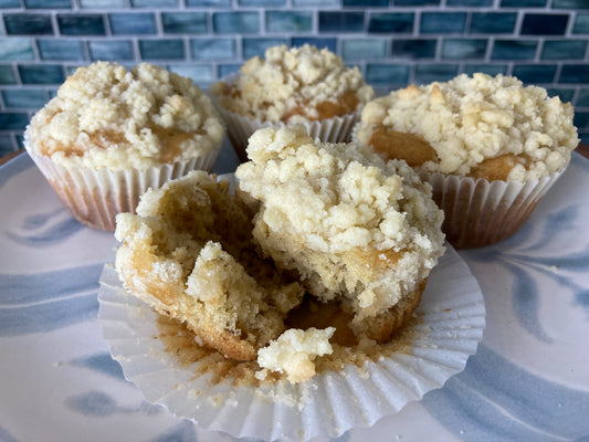 Blueberry Muffin with a Streusel Topping